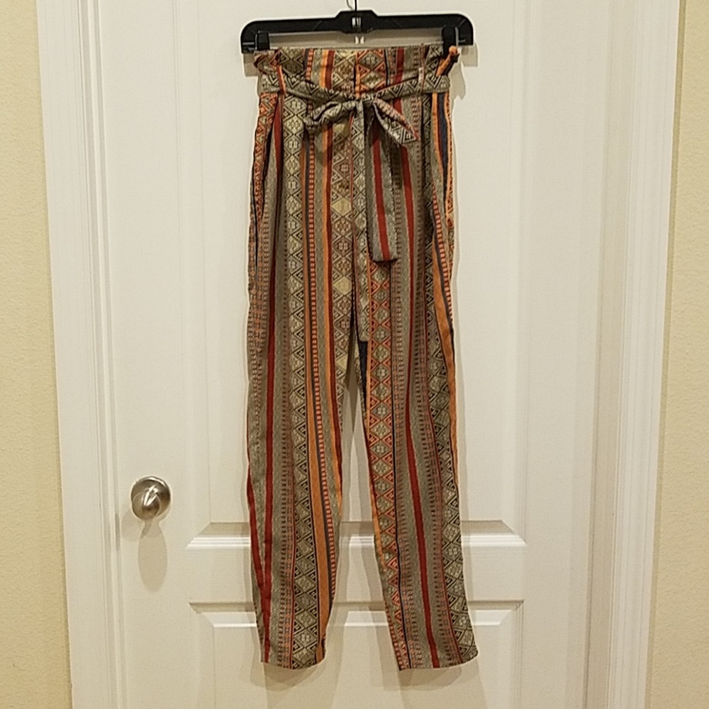 Printed pants